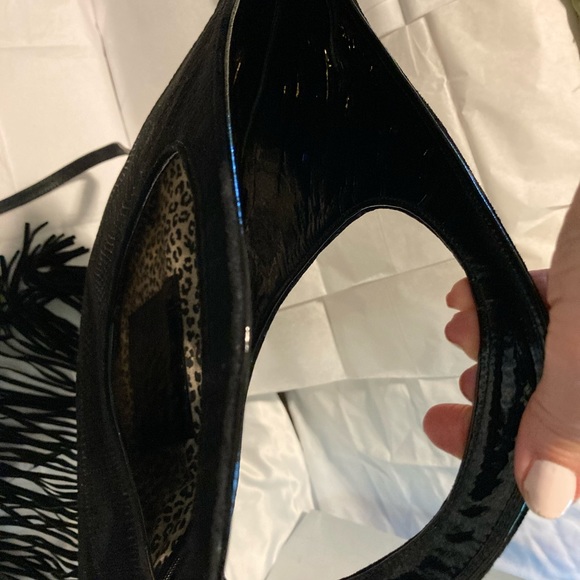 Shoulder cross body unique pattern suede - Picture 8 of 8